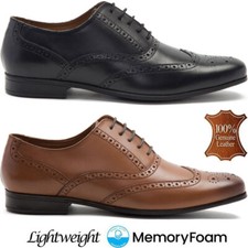 Mens Leather Brogues Shoes