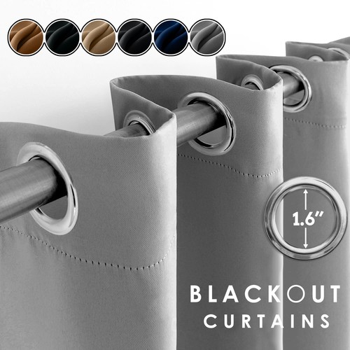 100 blackout curtains eyelet - curtains,