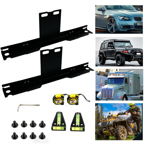 Wheel alignment plates kit - wheel,
