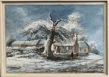 Antique Watercolour Painting