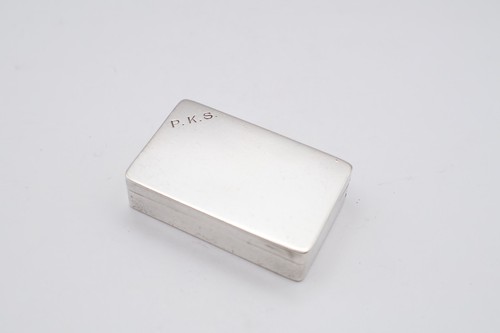 Antique solid silver - antique, vesta