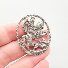 Antique George & Dragon Solid
