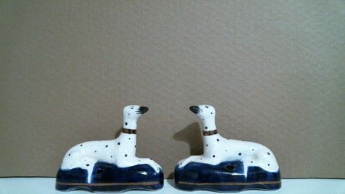 Vintage pair staffordshire - pair,