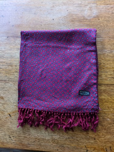 Vtg 40s tootal scarf - scarf, rayon