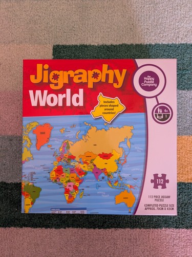 Jigraphy world 112 piece - jigraphy, 112-piece