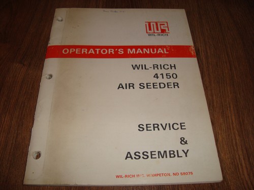 Wil rich operators - wil-rich, 4150