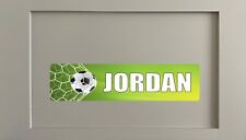 FOOTBALL  PERSONALISED DOOR NAME PLAQUE GREAT  GIFT ⚽️