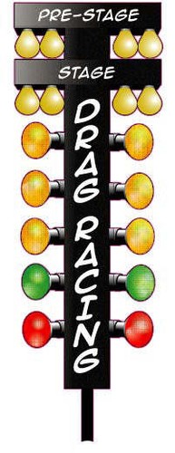 Drag racing christmas tree - christmas,