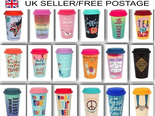 Ceramic travel mug - , coffee