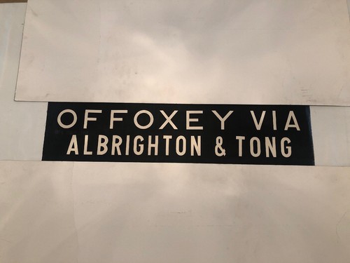 Wolverhampton linen bus blind - wolverhampton,