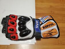 Marc Marquez Hand Signed Repsol Honda Gas Glove. Photo COA Proof