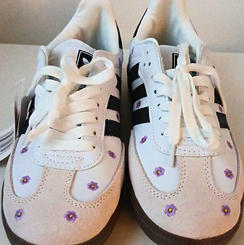 Adidas samba custom floral - adidas,