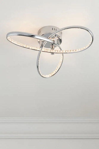 Next chrome cara led - chrome, flush