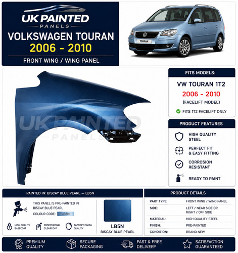 Touran front wing - touran,
