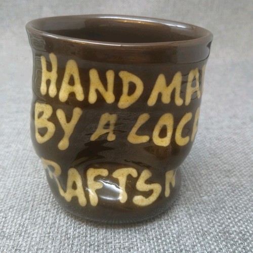 Chesterton pottery squashed - pottery,