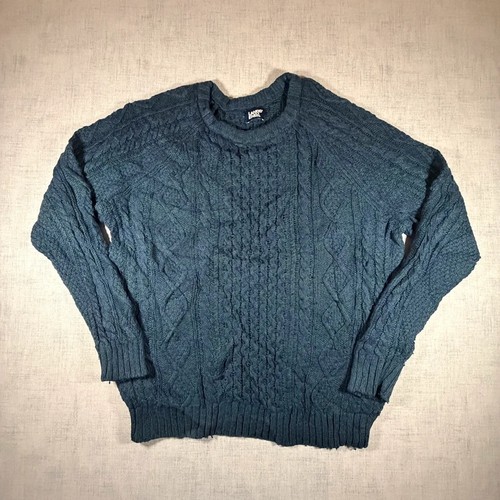 Lands end blue - lands', knit