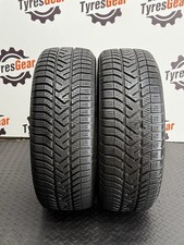 2x 205 55 R16 91T PIRELLI SNOW CONTROL SERIE3 M+S 6mm TESTED FREE FITTING 