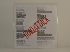 IRAQ ATTACK A LAD FROM TAD AND THE TRAIN CRASH SHAKERS (H1) 1 Track Promo CD Sin