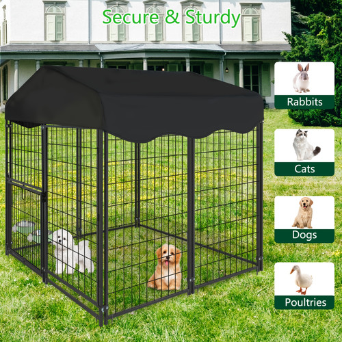 Dog kennel outdoor pet - dog,
