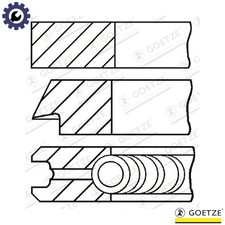 4x PISTON RING KIT