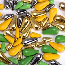 10x/Set Fishing Inline Spinner Lure Bodies Weights Making Tackle Accessories DIY