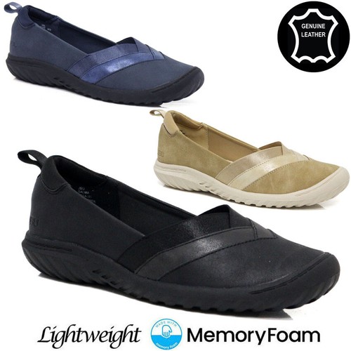 Ladies leather memory - ladies,