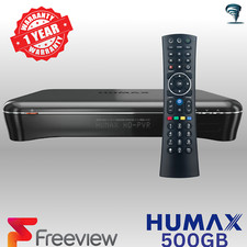 Humax 500GB HDR 1000S Satellite Freeview Twin Recorder Receiver Record PVR HDMI
