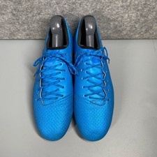 Adidas Messi 16.3 FG Football Boots Mens UK 9 Blue Very Good Condition