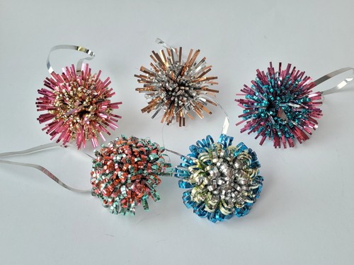 Tinsel aluminum fringe - aluminum,