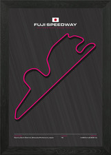 FUJI SPEEDWAY CIRCUIT Framed