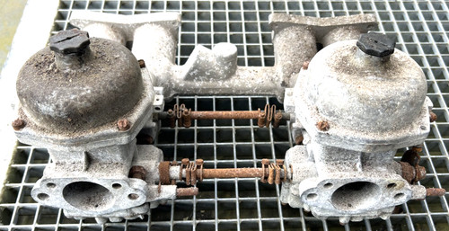 Twin stromberg carburettors - twin,