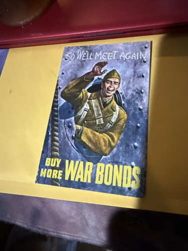 Buy more war bonds postcard - more,