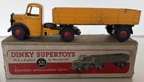 Dinky 521 bedford articulated - 521,