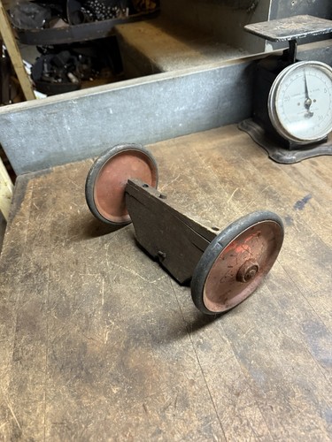 Antique original pedal car - original,