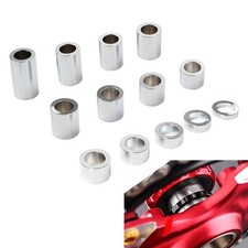 Wheel Axle Spacers ID 1"OD 1 1/2" Fit Harley Touring Road Glide Softail Bobber