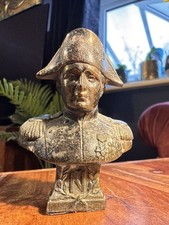 R.C. France Napoleon Bust Spelter Bronze Finish French Souvenir Paperweight