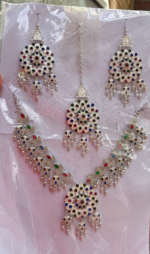 Afghan jewellery necklace - -, &
