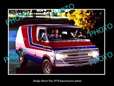 Dodge Street Van 1976 Launch
