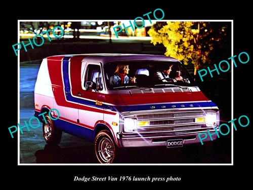 Dodge street van 1976 launch - street,