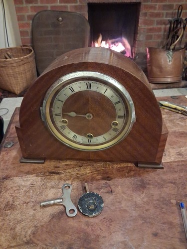 Vintage enfield mantle clock - mantle,