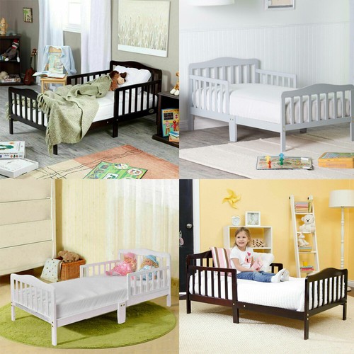 Kids children toddler wood bed - kids,