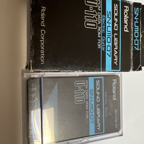 Roland sound library card - sound,