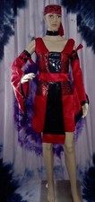 Ladies Samurai Fancy Dress Costume