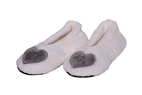 Ballet style slippers heart - ballet,