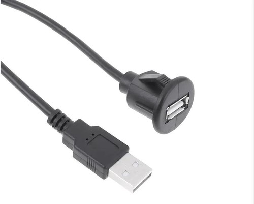 Usb2 dash board panel - panel, male