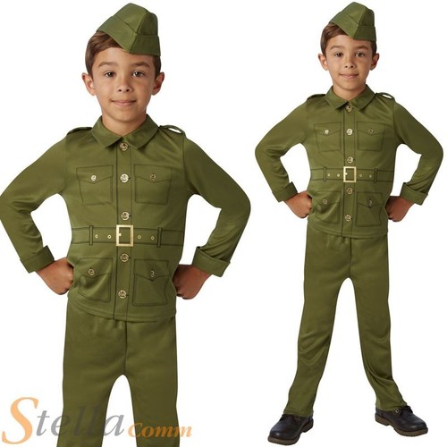 Boys world war soldier costume - world,