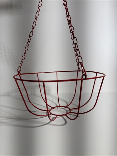Vintage hanging fruit basket - vintage,