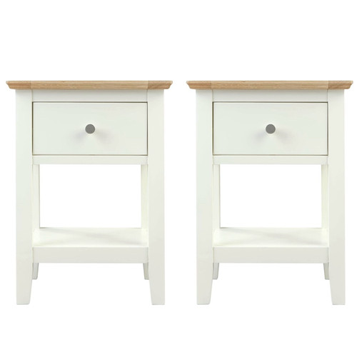 Side table set oak - side, off