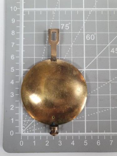 Vintage mantel clock pendulum - clock,