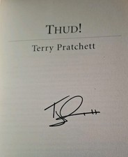 Signed by Author Thud!  by